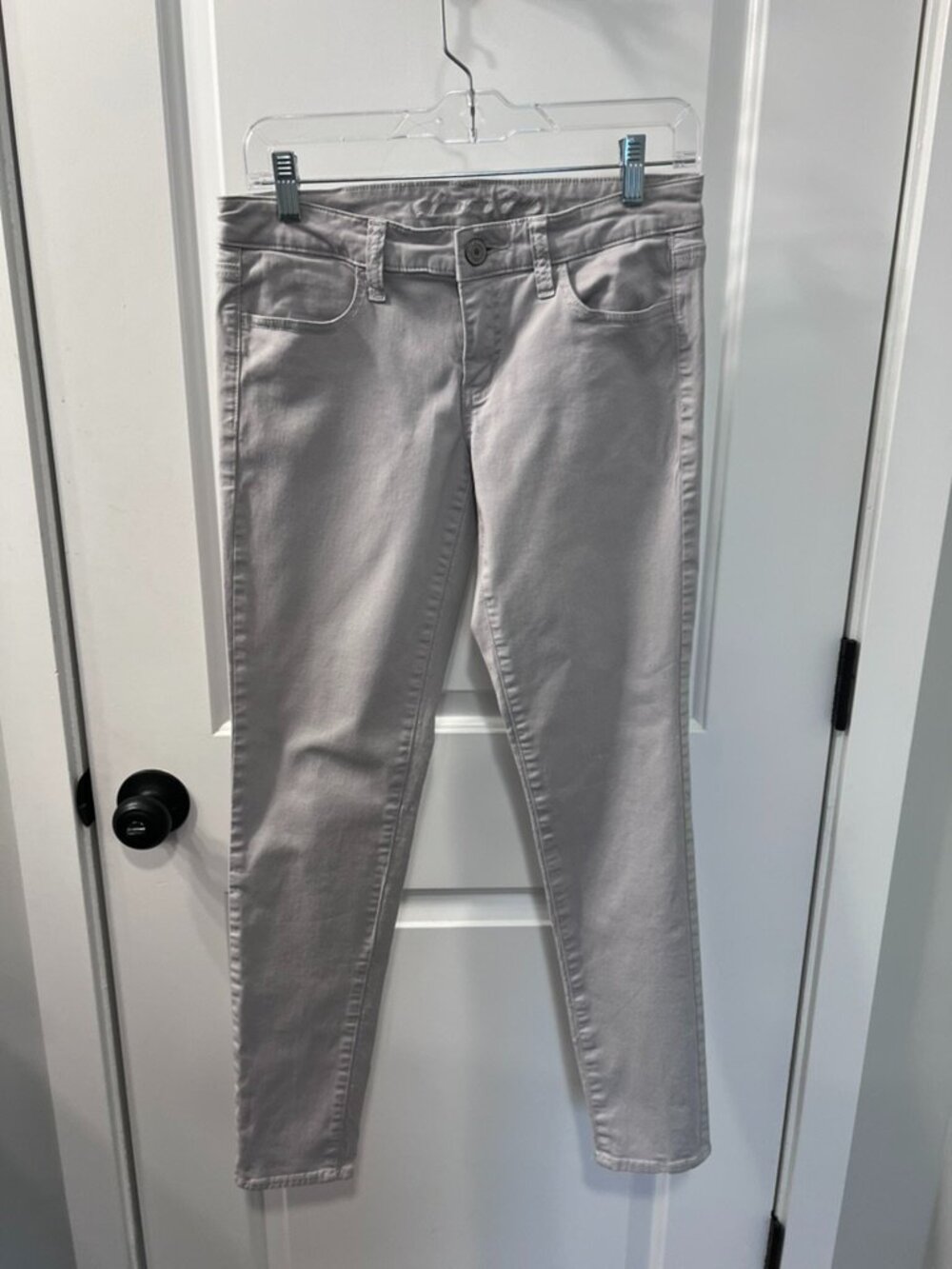 American Eagle Favorite Stretch Gray Jeggings Size 6 Women's Stretch Denim